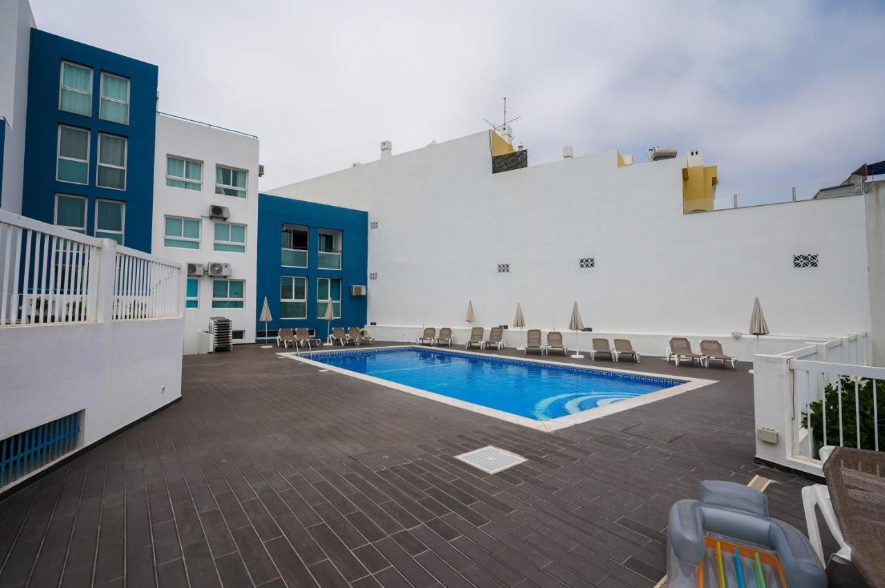 Bay View Apartment W/Pool 3-Min Walk To The Beach Albufeira Bagian luar foto